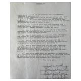Traffic signed contract
