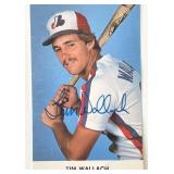 Montreal Expos Tim Wallach signed photo