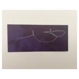 The Thing Thomas G Waites Original Signature