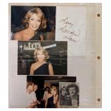 Deidre Hall Photo Album Page with signature cut