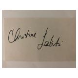 Swing Shift Christine Lahti signature cut