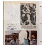 Alan Friedman Original Photo Album Page and...