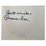 Preacher Roe original signature cut