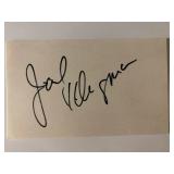 The Odd Couple Jack Klugman signature cut