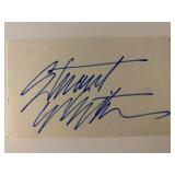The Comancheros Stuart Whitman signature cut
