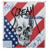 Scream The Compilation Signed Album Cover - PSA...