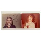 Bernadette Peters signed photo