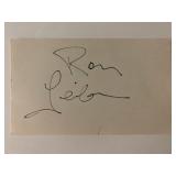 Angels in America Ron Liebman signature cut