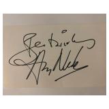 Dr Dolittle Anthony Newley signature cut