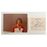 Jerome Stocco photo with original signature