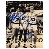 Boston Celtics Big Three signed photo