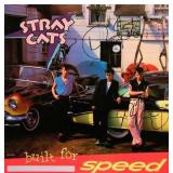 Stray Cats signed Built For Speed album