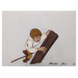 Jonny Quest Original Cartoon Animation Art Cel
