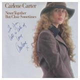 Carlene Carter signed album