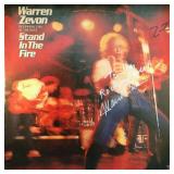 Warren Zevon signed album