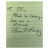 Bruce Hornsby signed autograph