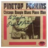 Pinetop Perkins signed album