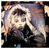 Pat Benatar signed Seven the Hard Way album