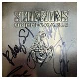 Scorpions signed Unbreakable CD signed by Klaus...