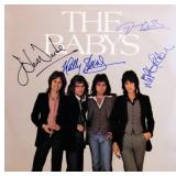The Baby's signed debut The Baby's album