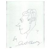 The Honeymooners Art Carney original signed...