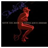 David Lee Roth signed 'A Little Ain't Enough'...