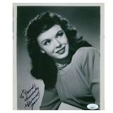 Actress Gloria Jean Signed Photo