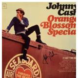 Johnny Cash signed 'Orange Blossom Special' album