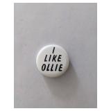 I Like Oliver North pin