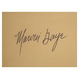 Marvin Gaye Lets Get It On  signature slip