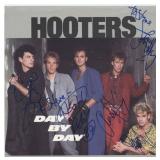 The Hooters signed Day by Day 45 sleeve signed...