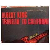 Albert King Travelin to California signed album
