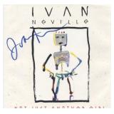 Ivan Neville signed 45 record sleeve
