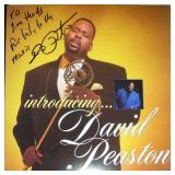 David Peaston signed album