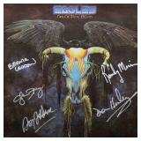 Eagles One Of These Nights signed album