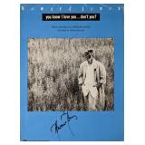 Howard Jones Signed Sheet Music