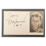 Football player Don Majkowski autograph
