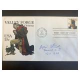 Major General Gerhard Sturt signed first day cover