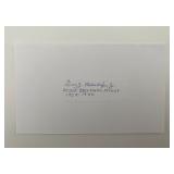 USMC Guy Kelnhofer Jr signed cut