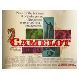 Camelot 1967 vintage movie poster