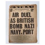 Daily Mirror 1939 Vintage Newspaper