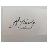 Jayne Kennedy original signature