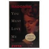 Evita Madonna You Must Love Me cassette single