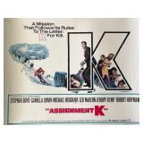 Assignment K 1968 vintage movie poster
