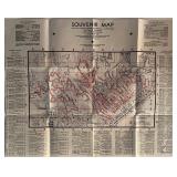 Souvenir Map guide to Starland Estates