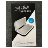 At Last Compact LED Makeup Mirror Dual Light...