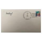 Astronaut Kevin Kregel envelope with signature