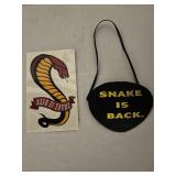Escape From LA Temporary Tattoos and Eye Patch set