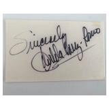 Gilda Cruz-Romo original signature