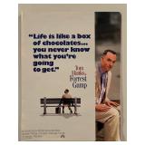 Original Forrest Gump Folded Movie Flyer